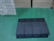 Foldable light-weight LED screen module