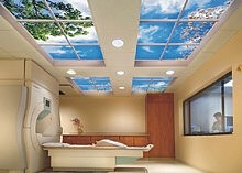 LED panel light for sky ceiling in hotel